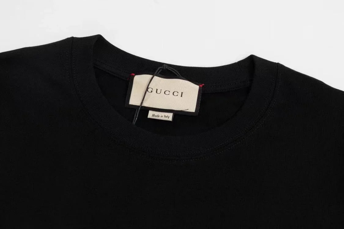 GUCCI || Goomy Logo-print Short-sleeve Cotton-jersey T-shirt