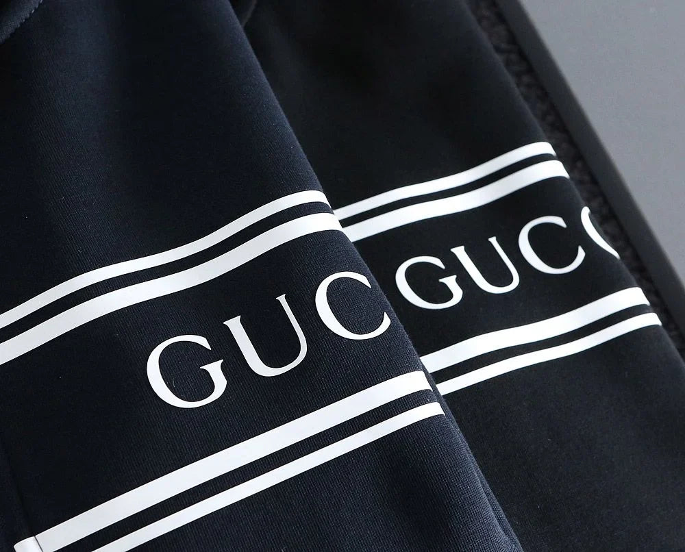 GUCCI || Logo tech Zip-Up Hoodie