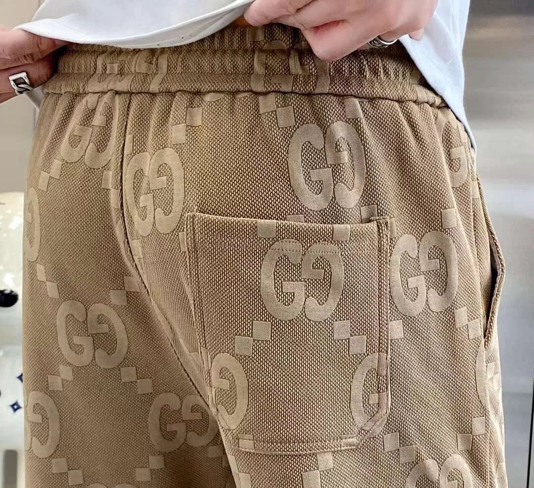 GUCCI || GG TECHNICAL JERSEY TRACK BOTTOMS