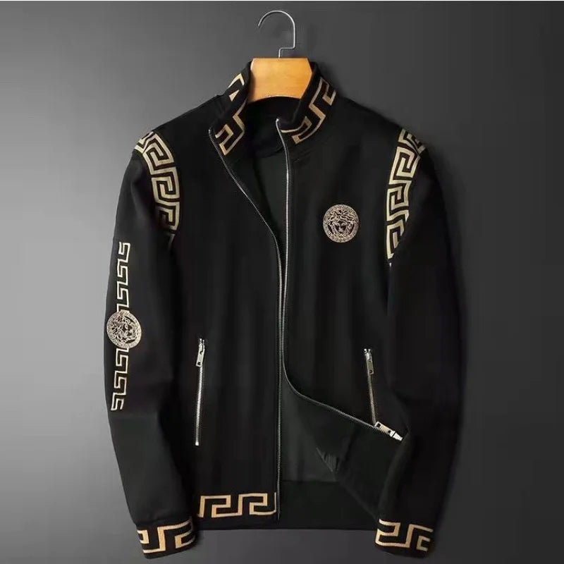 VERSACE || Medusa Logo Varsity Tracksuit Set