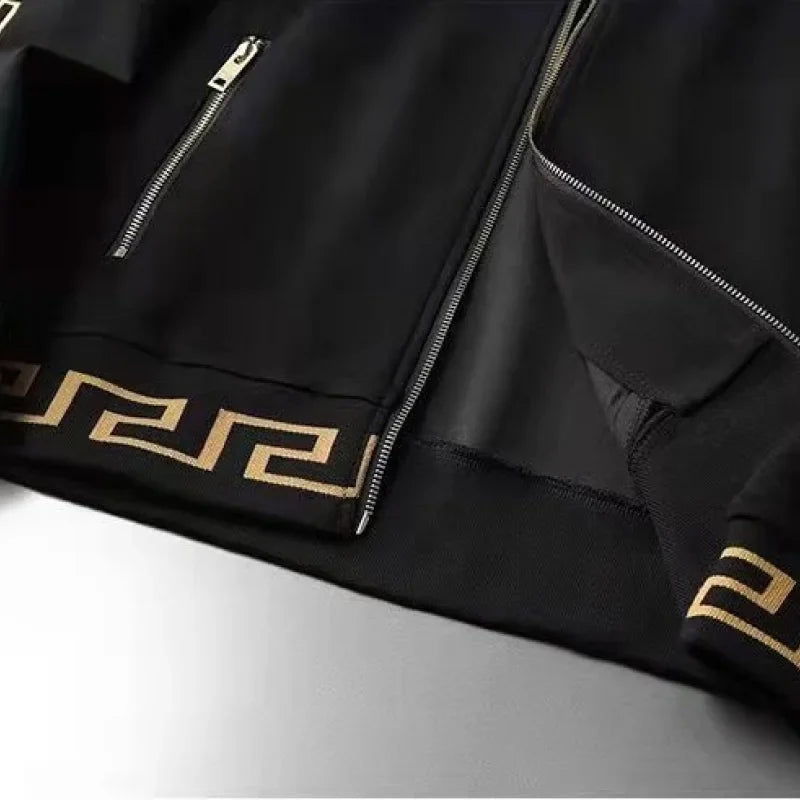 VERSACE || Medusa Logo Varsity Tracksuit Set