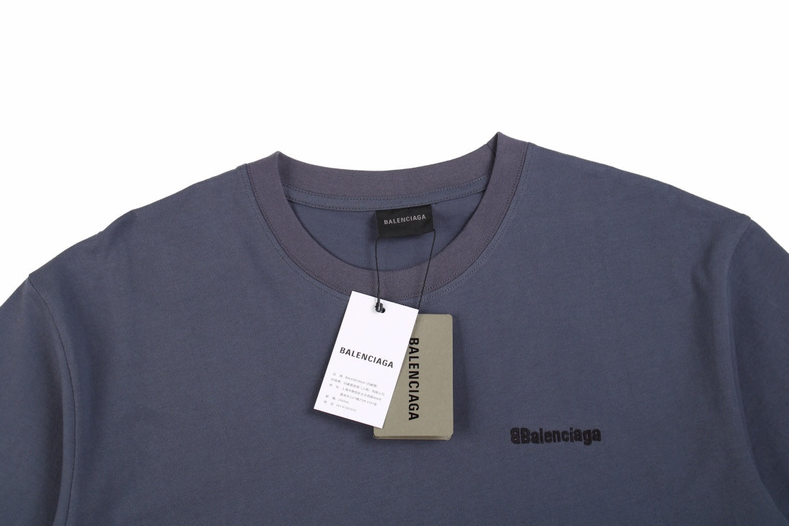 BALENCIAGA MINIMALIST T-SHIRT BLUE