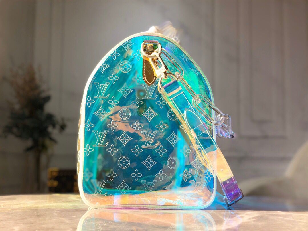 Louis Vuitton Monogram 50 Prism Holographic Luxe Travel Bag