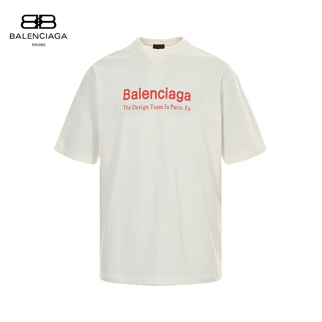 Balenciaga Stencil Logo T-Shirt (White)