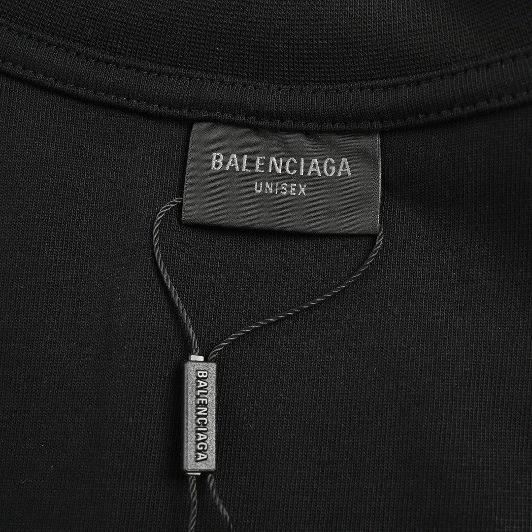 Balenciaga T-Shirt - Text and Graphic Design