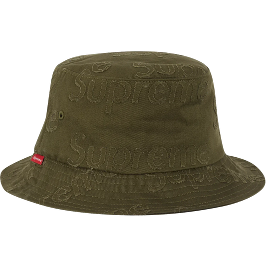 Supreme Lasered Twill Crusher Olive