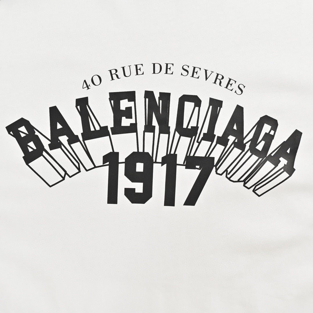 Balenciaga 1917 White T-Shirt