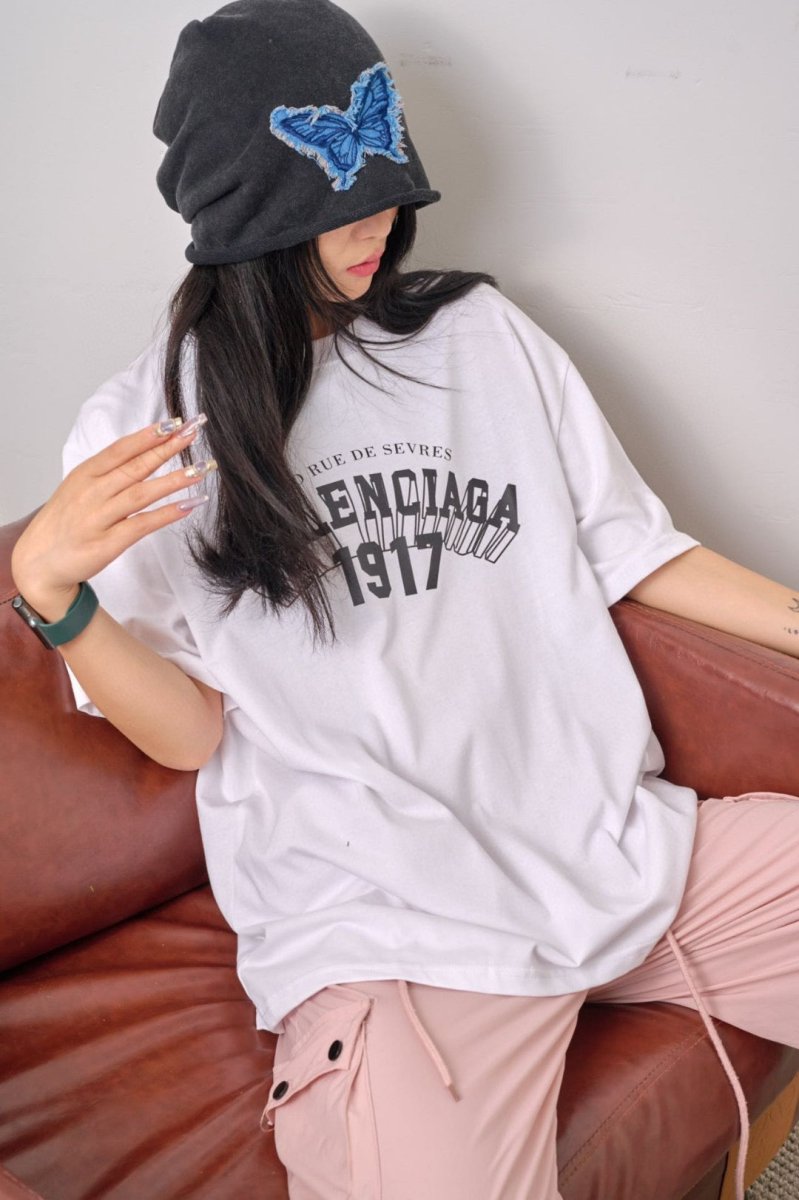 Balenciaga 1917 White T-Shirt