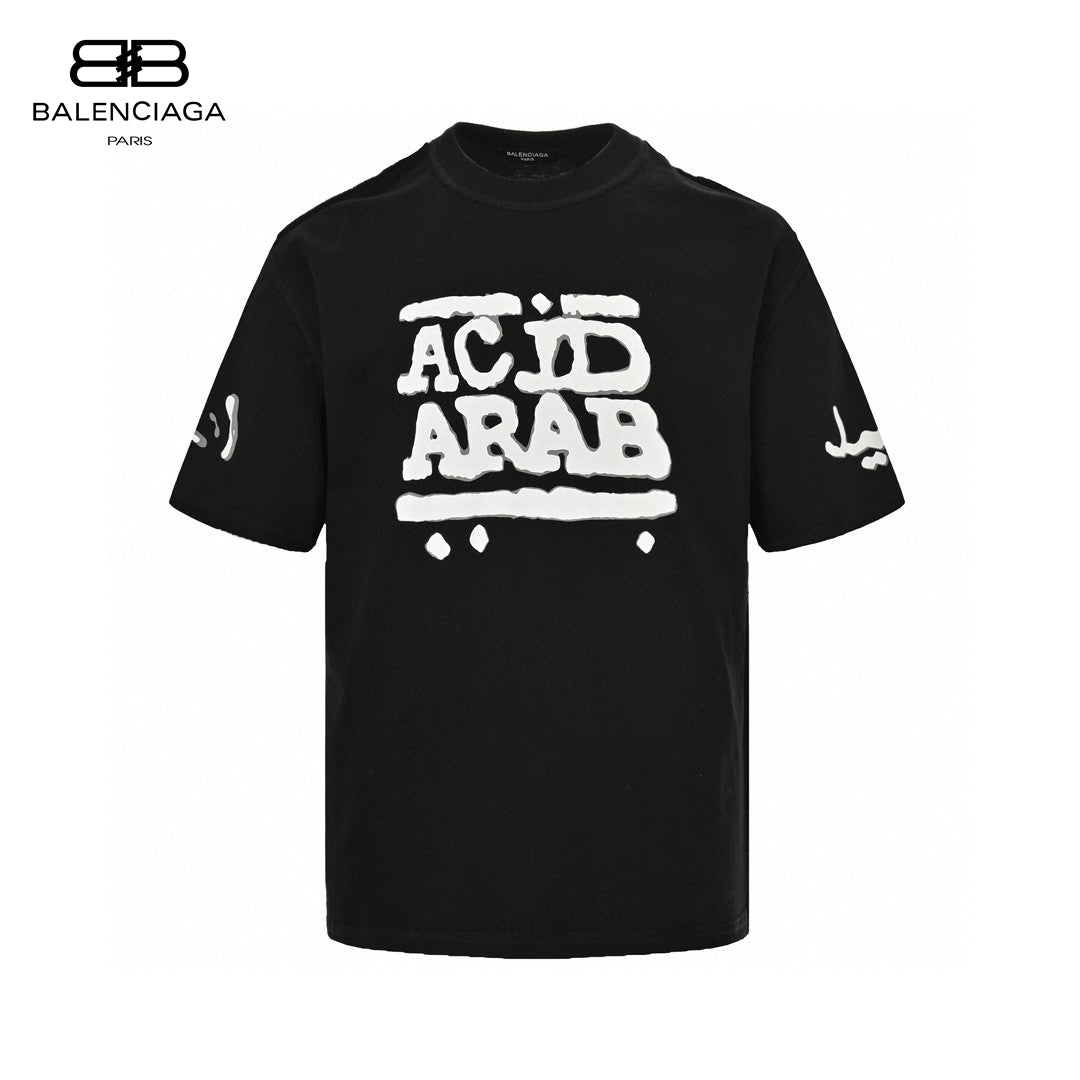 Balenciaga Acid Arab T-Shirt (Black)