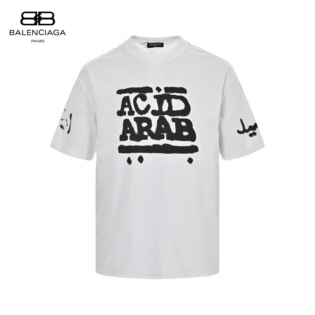 Balenciaga Acid Arab T-Shirt (White)