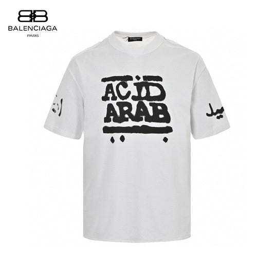 Balenciaga Acid Arab T-Shirt (White)