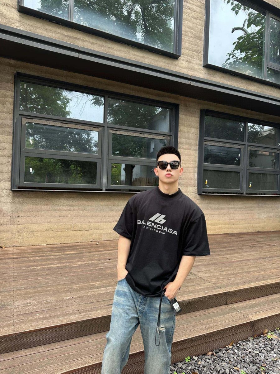 Balenciaga Activewear T-Shirt (Black)