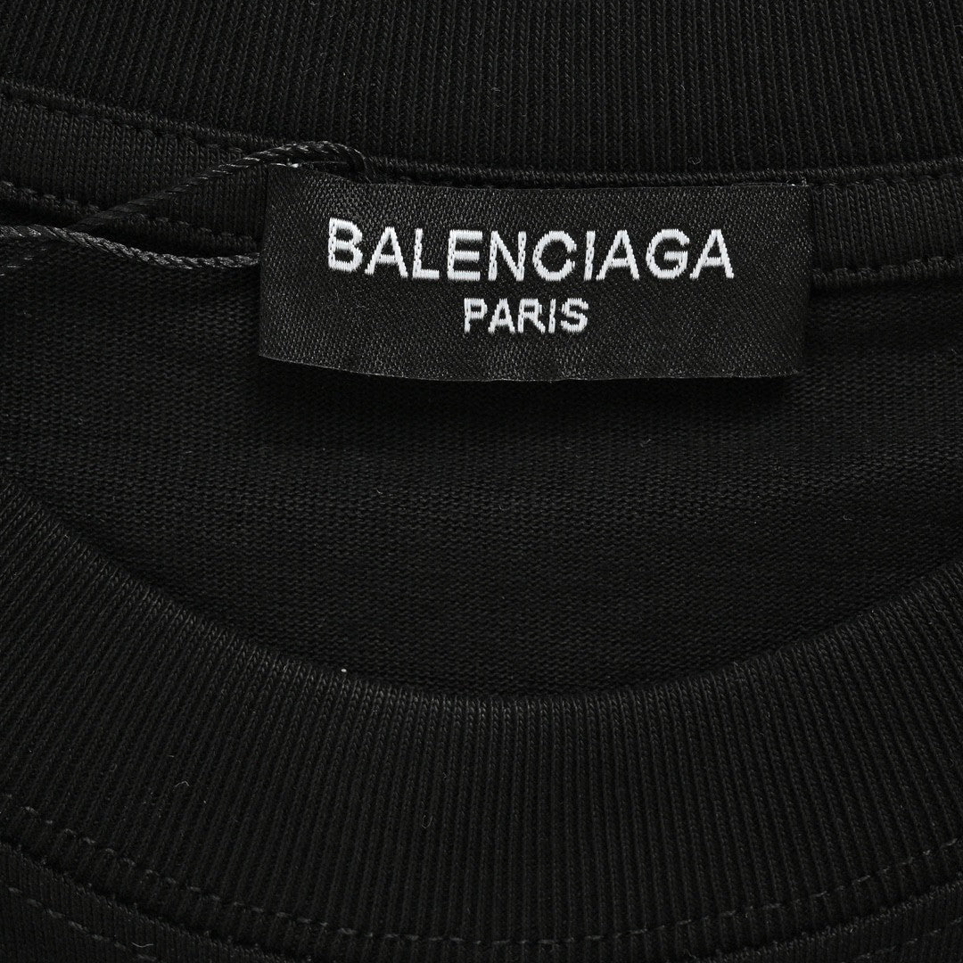 Balenciaga BB Logo T-Shirt (Black)