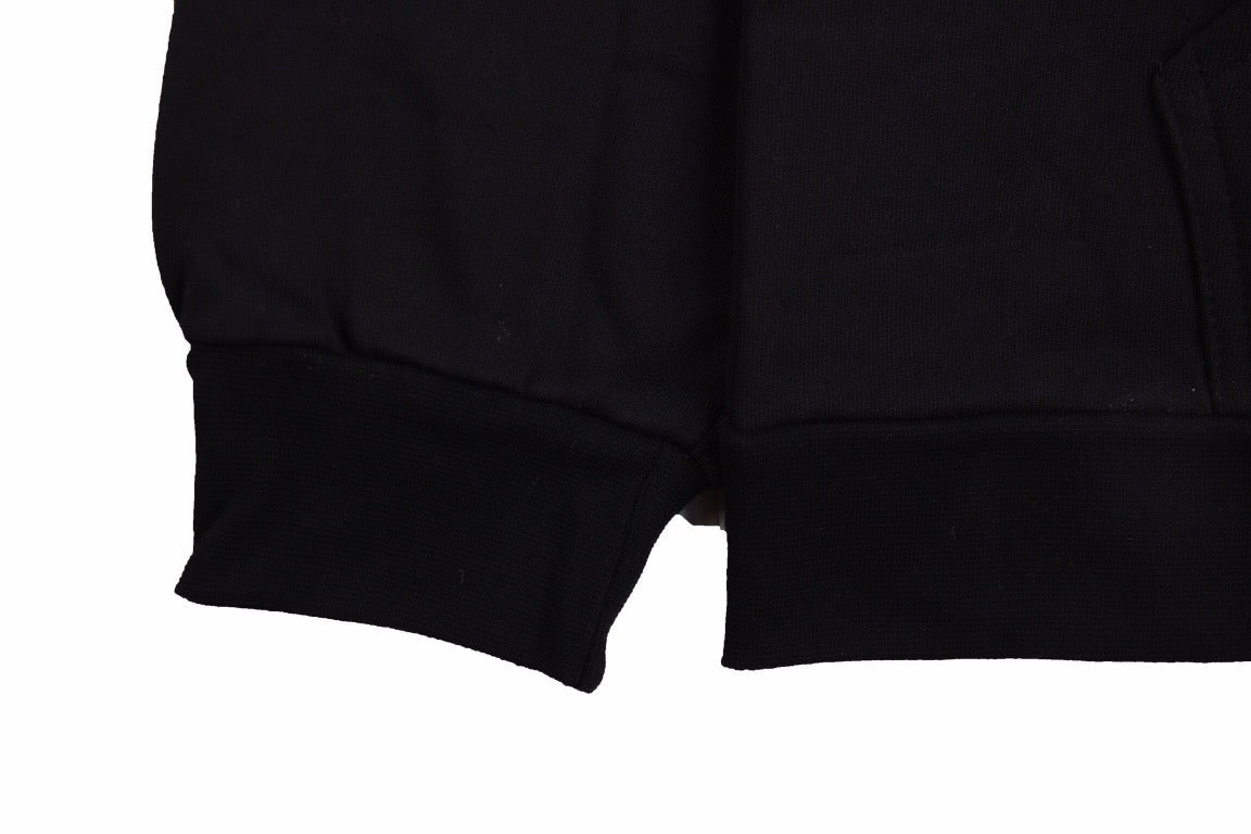 Balenciaga Black Graphic Hoodie