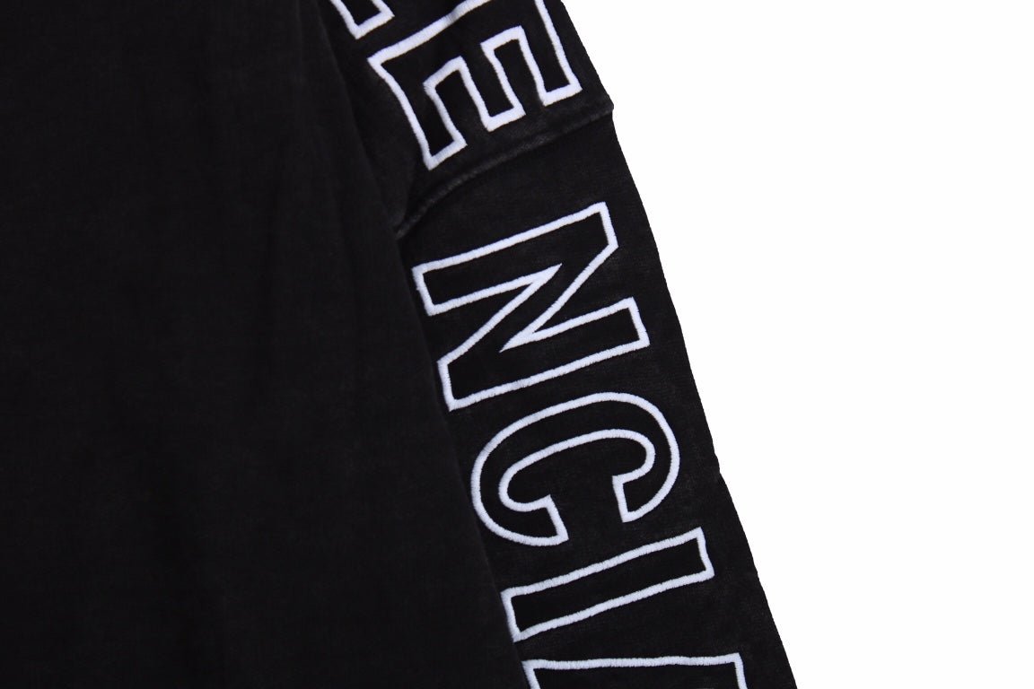 Balenciaga Black Oversized Hoodie