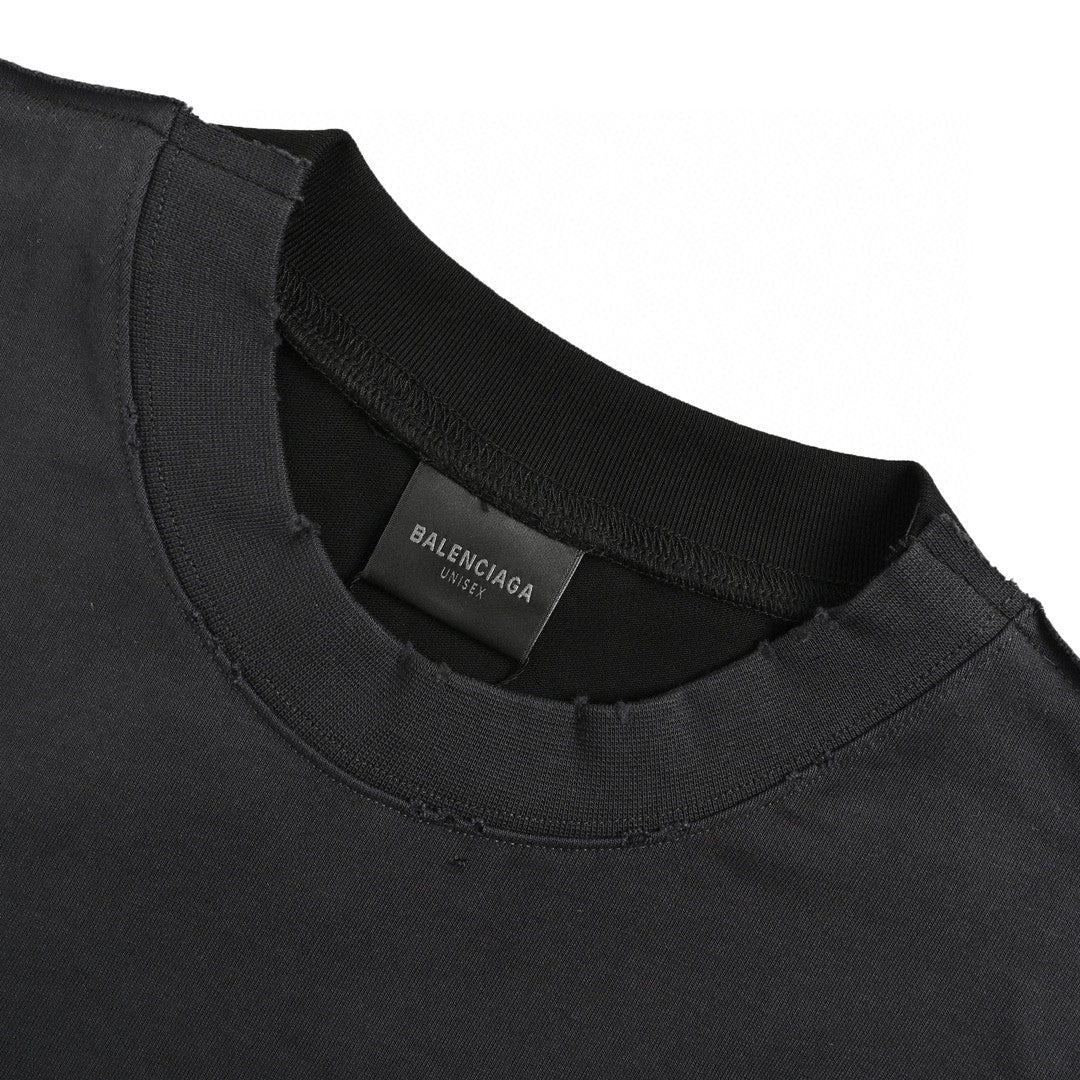 Balenciaga Bold Logo Black T-Shirt