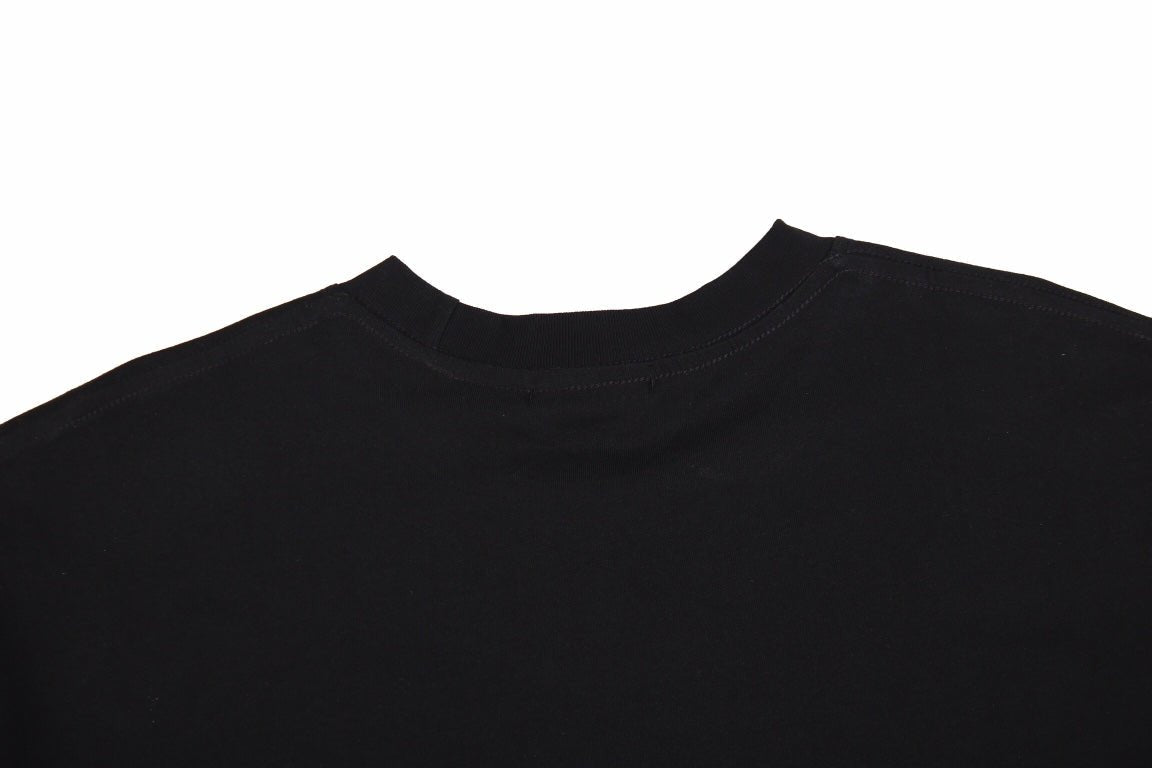 BALENCIAGA DESIGNER NAMES T-SHIRT BLACK