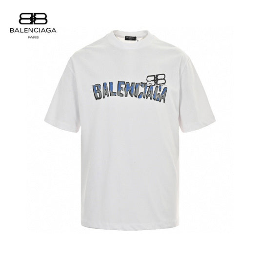 Balenciaga Distorted Logo T-Shirt