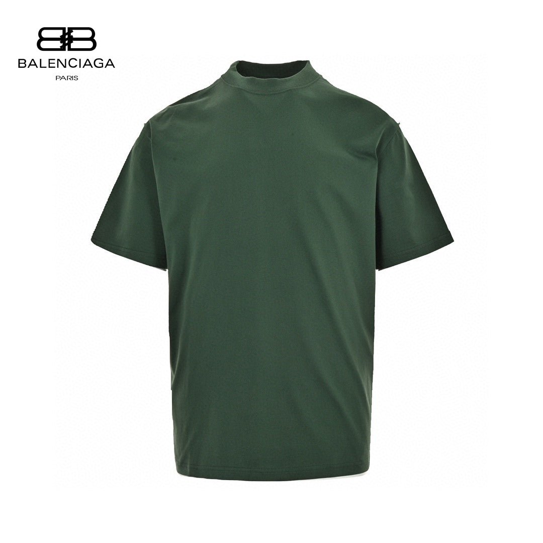 Balenciaga Distorted Logo T-Shirt (Green)