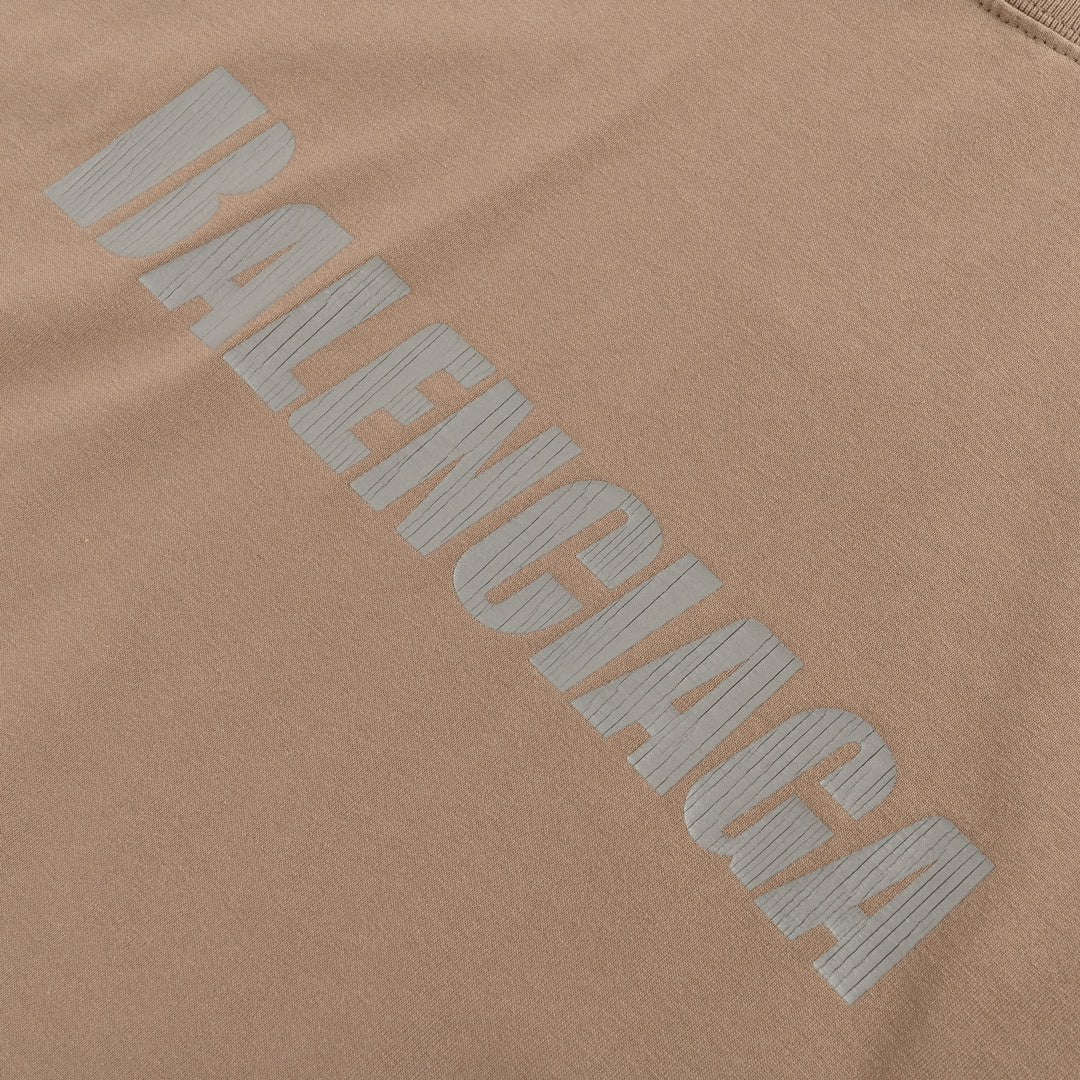 Balenciaga Distressed Logo T-Shirt