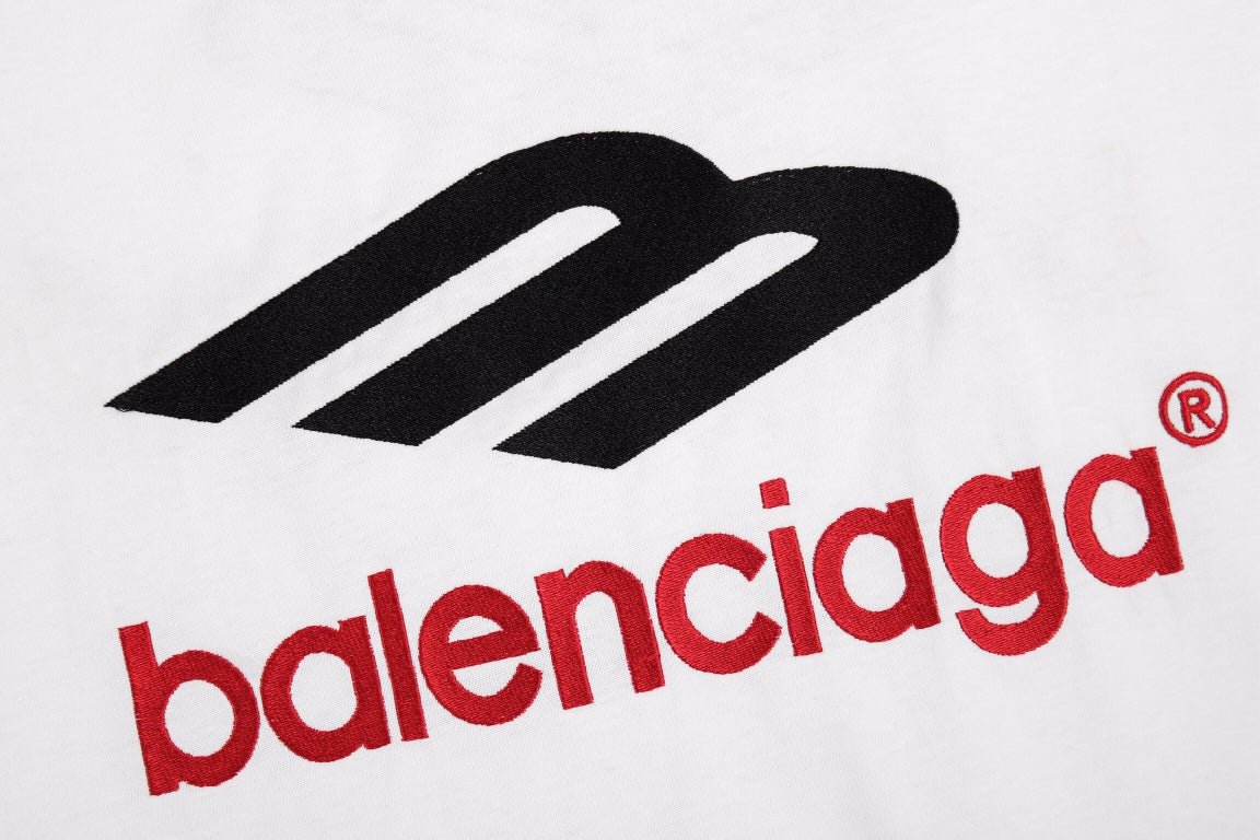 BALENCIAGA LOGO GRAPHIC T-SHIRT WHITE