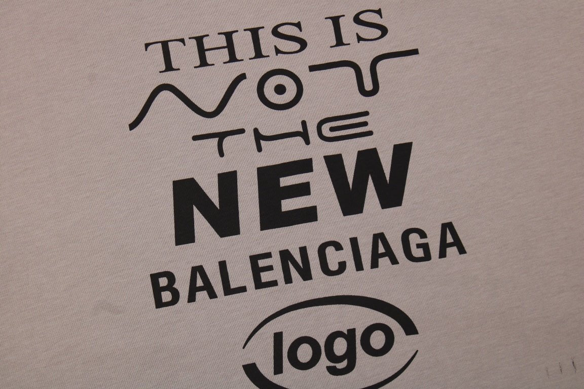 Balenciaga 'This is Not the New Logo' T-Shirt