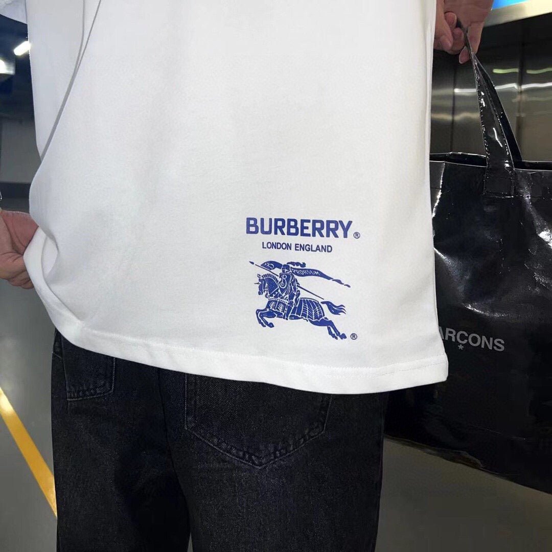 BURBERRY LONDON ENGLAND LOGO T-SHIRT WHITE