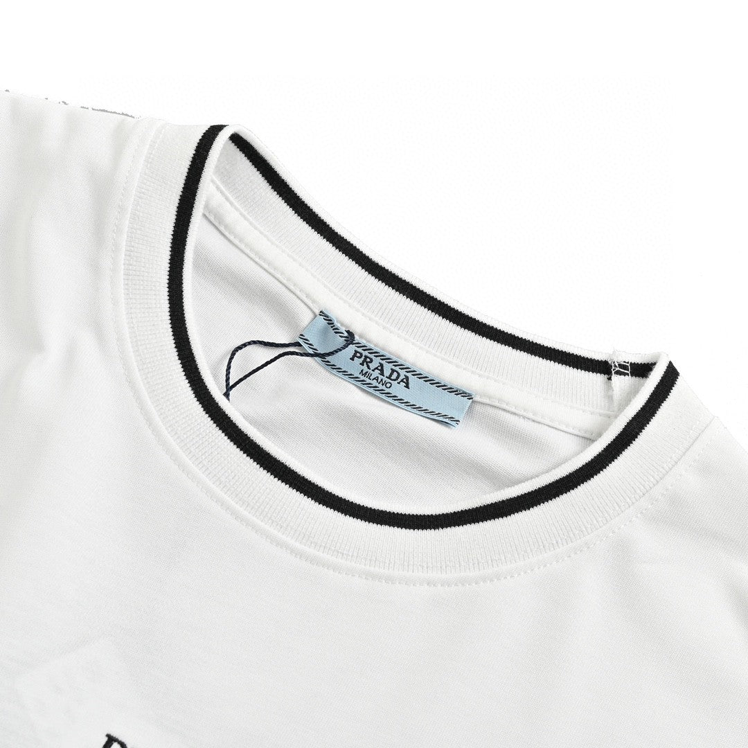 Stylish Prada Milano Classic White T-Shirt