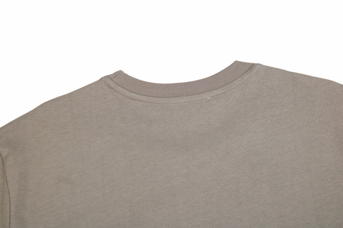 Dior Double D Logo T-Shirt (Khaki)