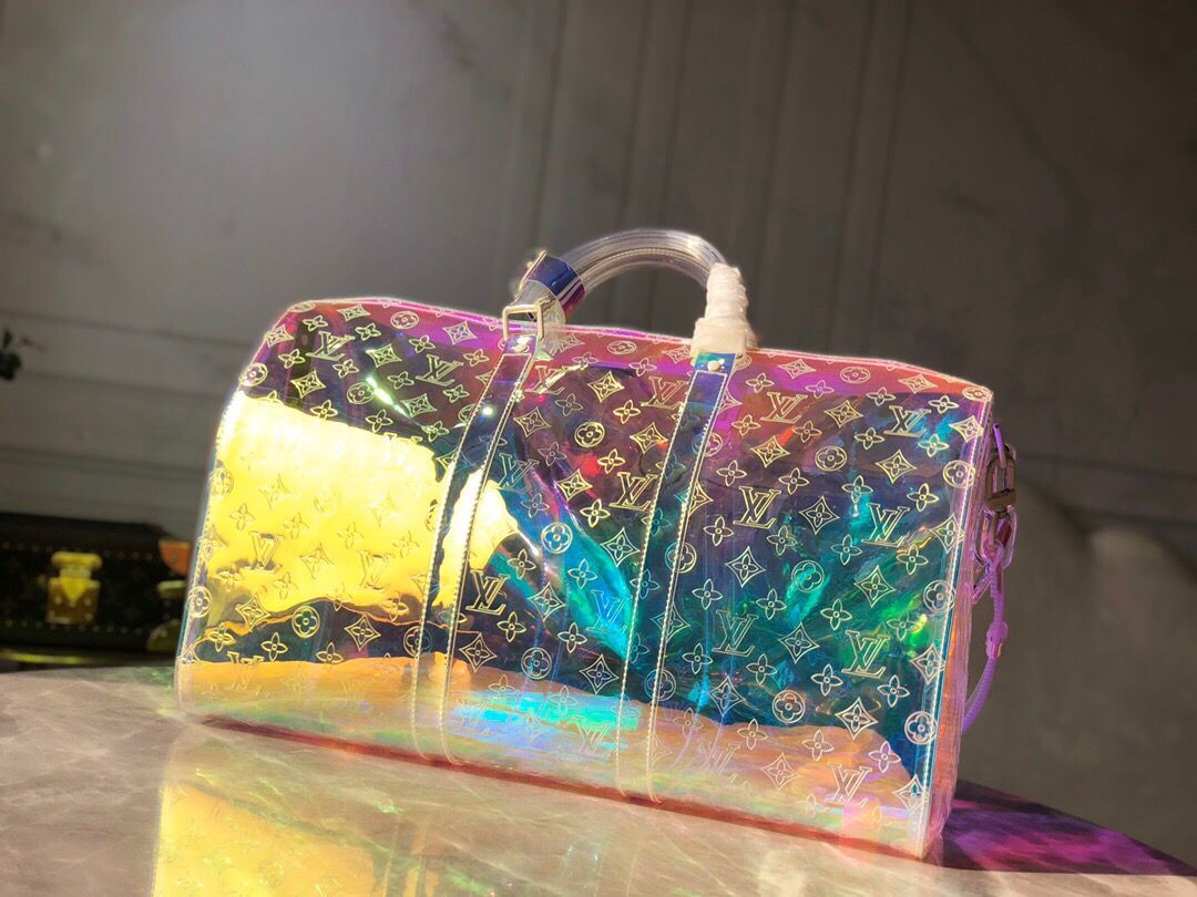 Louis Vuitton Monogram 50 Prism Holographic Luxe Travel Bag