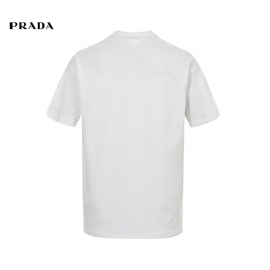 Stylish Prada Graphic Logo Tee