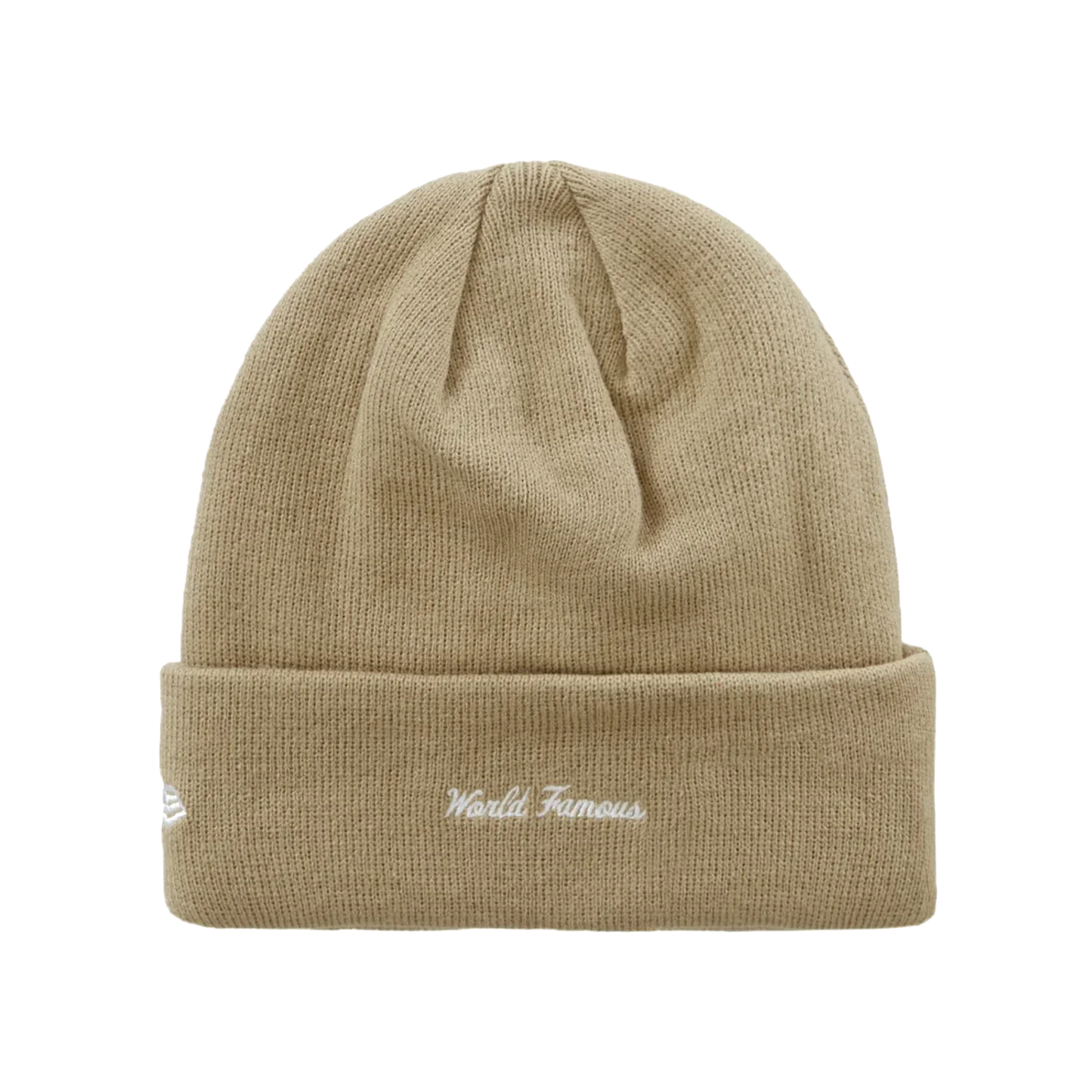 Supreme New Era Box Logo Beanie (FW23) Dark Sand