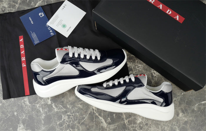 PRADA AMERICA'S CUP NAVY & SILVER - A Perfect Blend of Style and Performance!