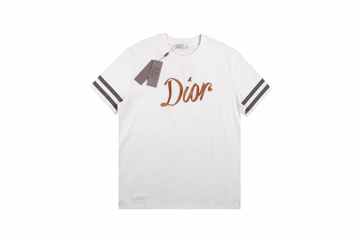 Dior Script Logo T-Shirt (White)