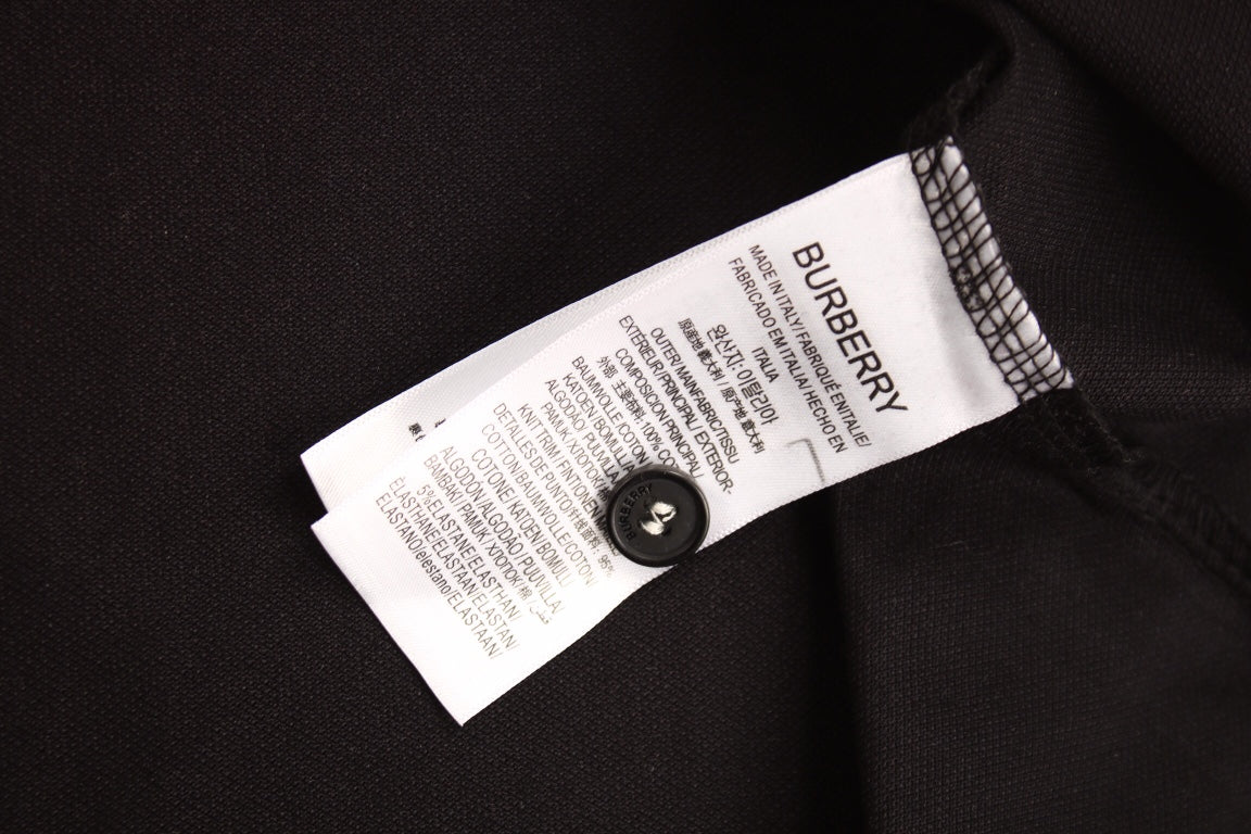 Burberry Polo Shirt (Black)