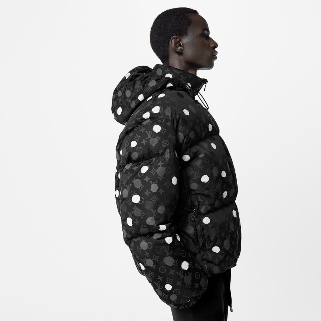 X Yayoi Kusama Painted Dots Pufferjacke FÜR MÄNNER