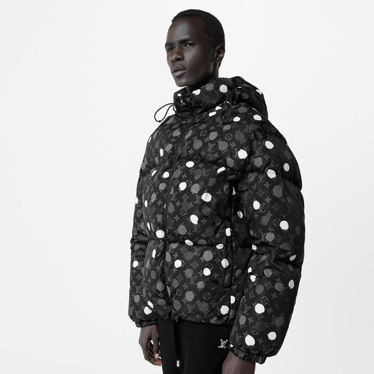 X Yayoi Kusama Painted Dots Pufferjacke FÜR MÄNNER