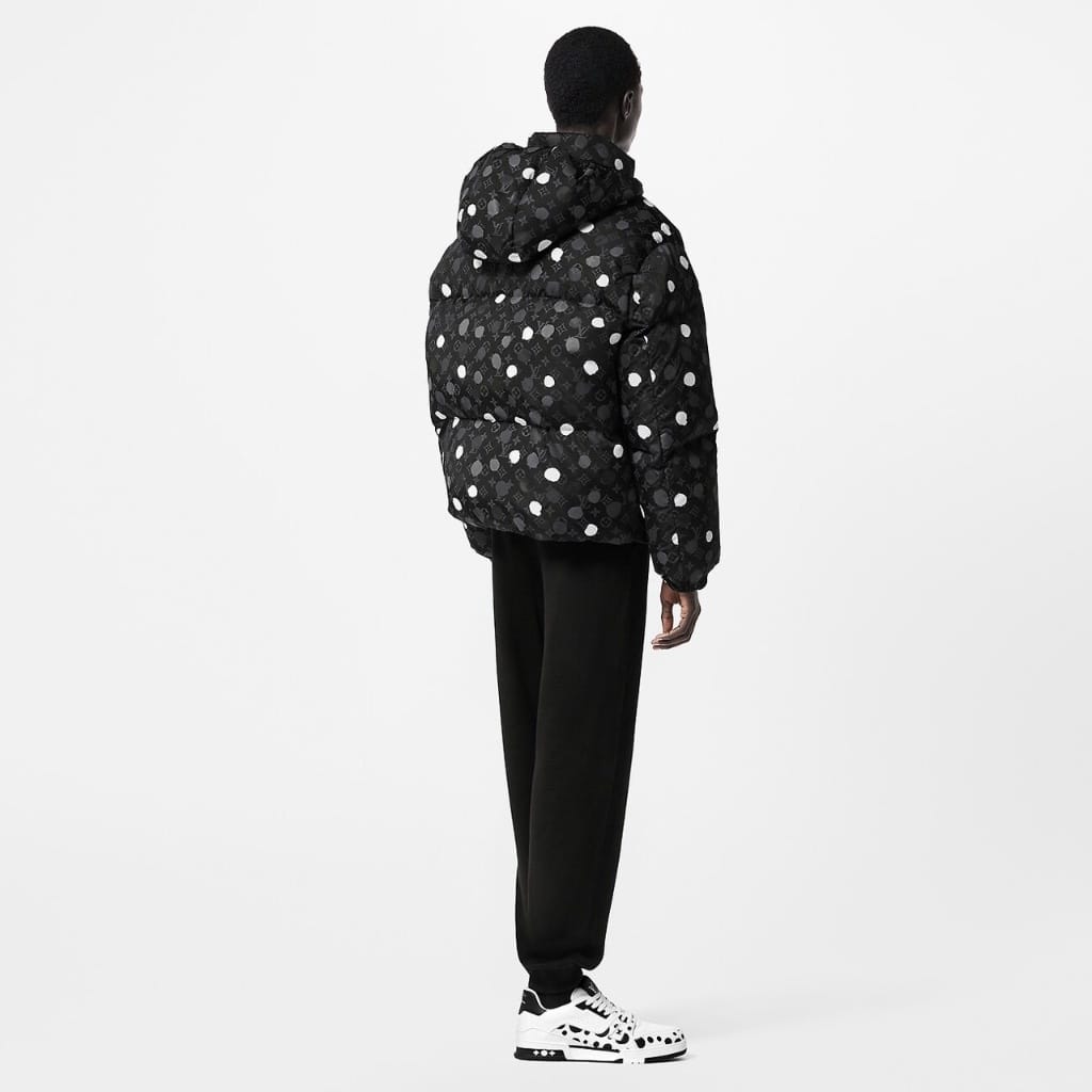 X Yayoi Kusama Painted Dots Pufferjacke FÜR MÄNNER