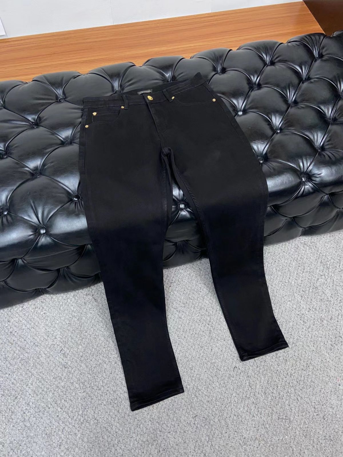 VERSACE || Black Premium Quality Jeans