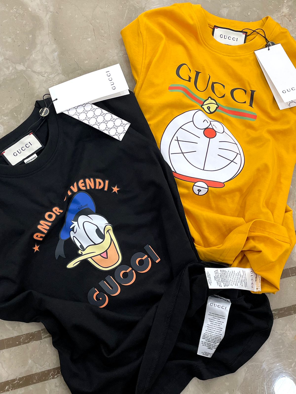 GUCCI || Doraemon X Gucci Cotton Kid's T-Shirt