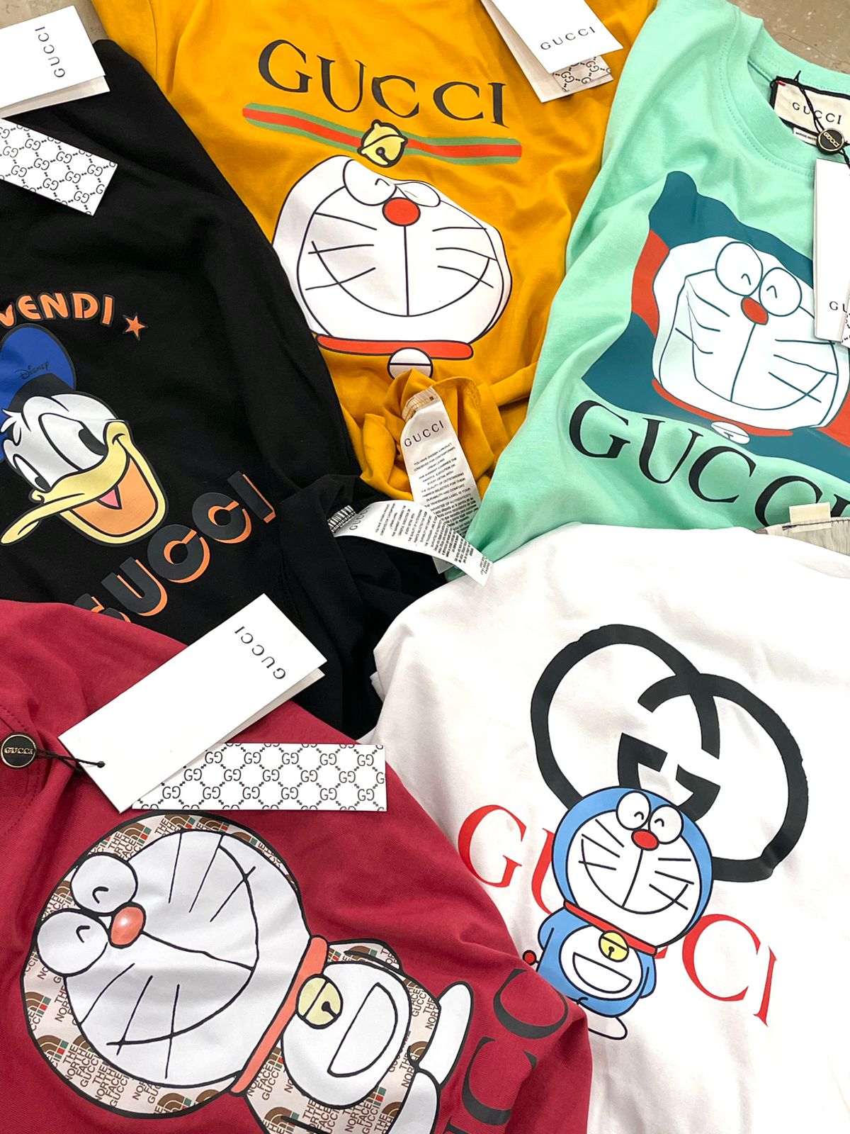 GUCCI || Doraemon X Gucci Cotton Kid's T-Shirt