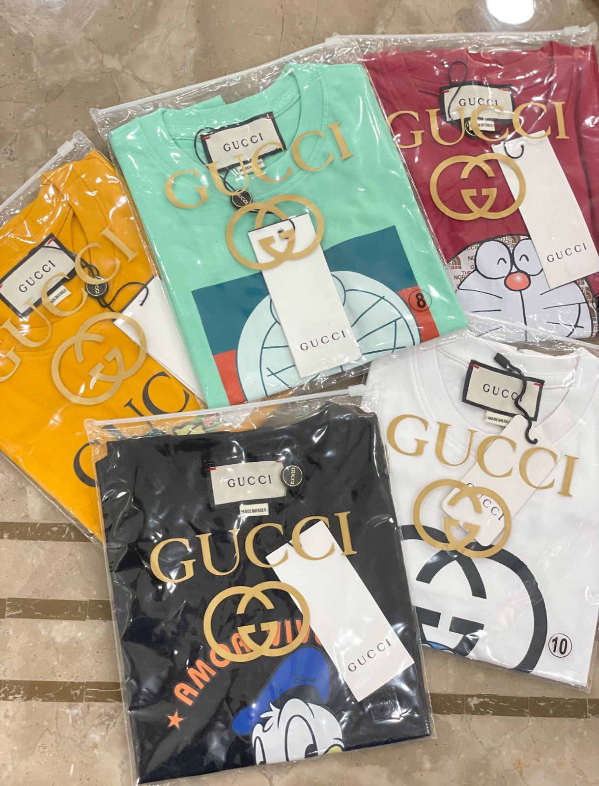 GUCCI || Doraemon X Gucci Cotton Kid's T-Shirt