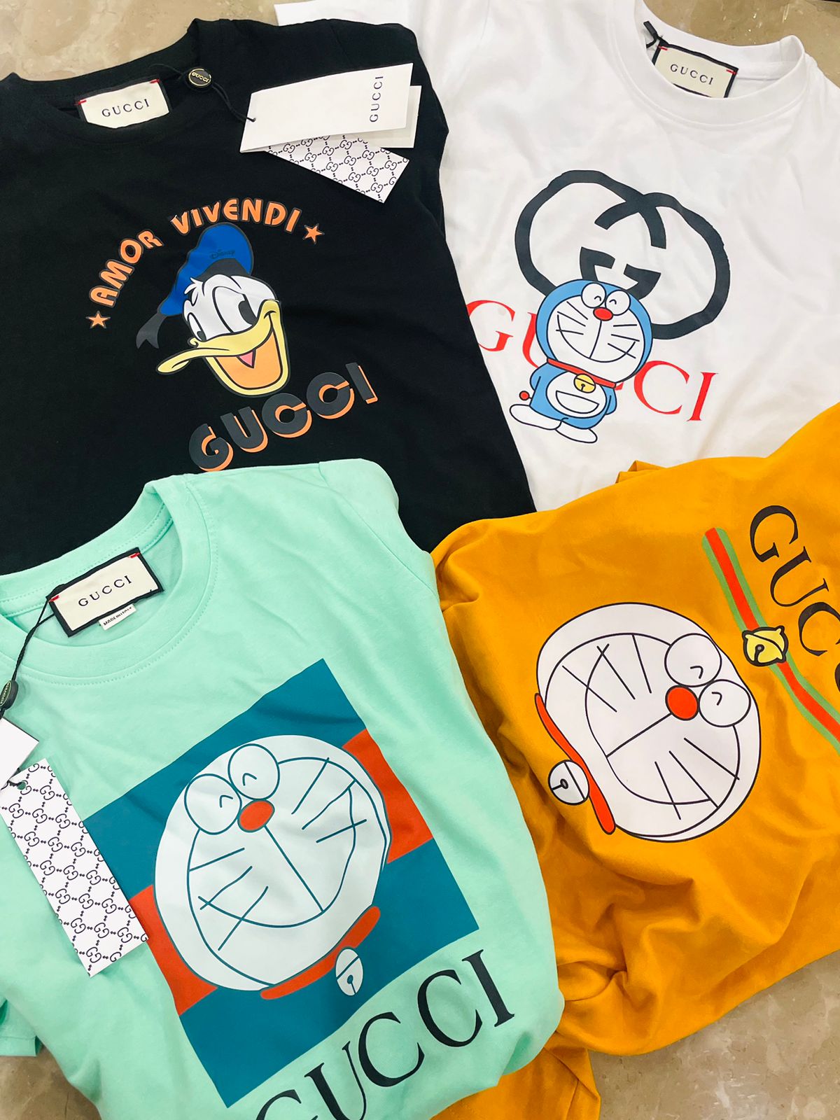 GUCCI || Doraemon X Gucci Cotton Kid's T-Shirt