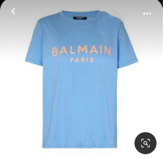 BALMAIN || Cotton Logo Graphic T-Shirt