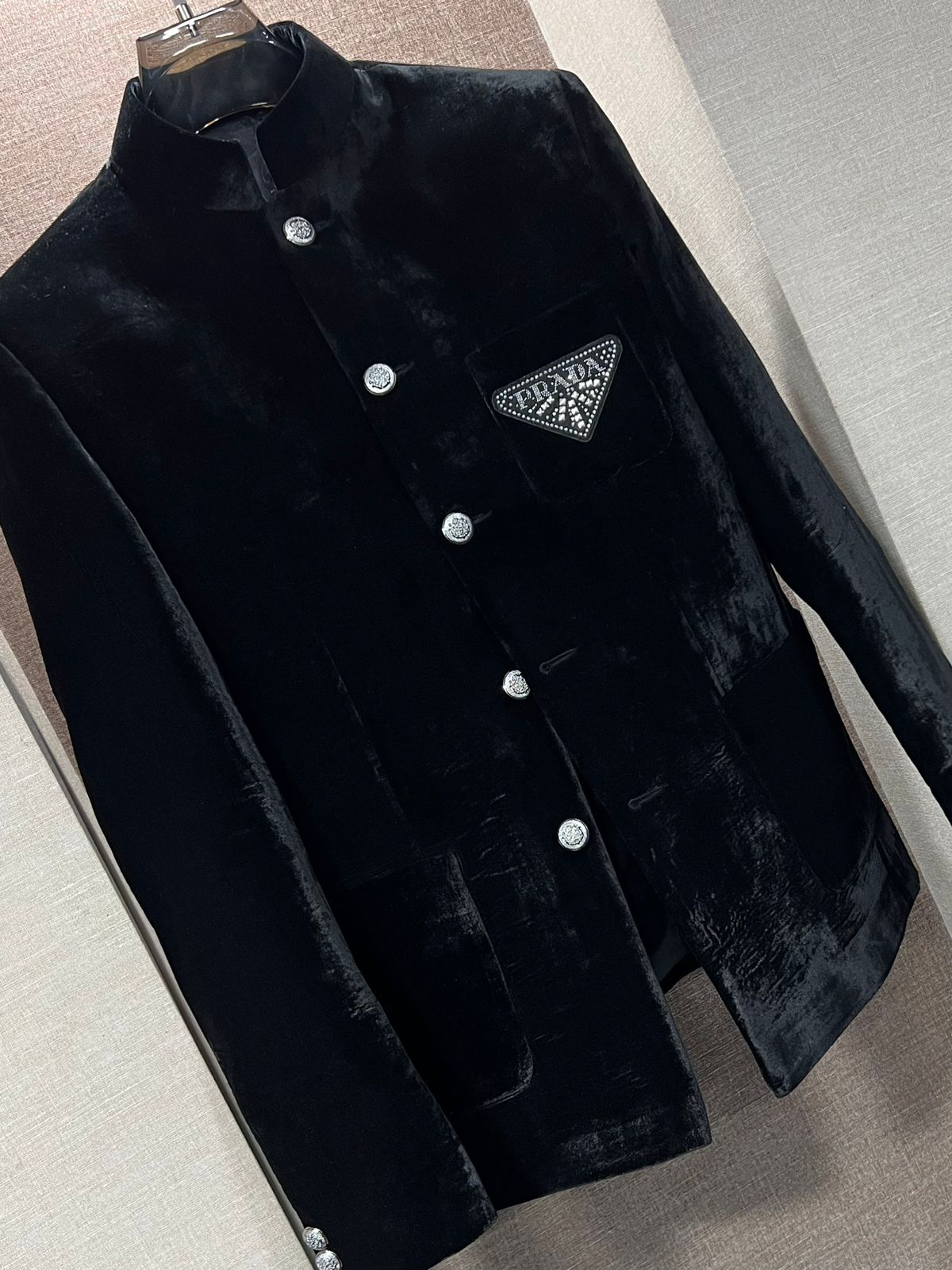 PRADA EXCLUSIVE HIGH END VELVET BLAZERS FOR MEN