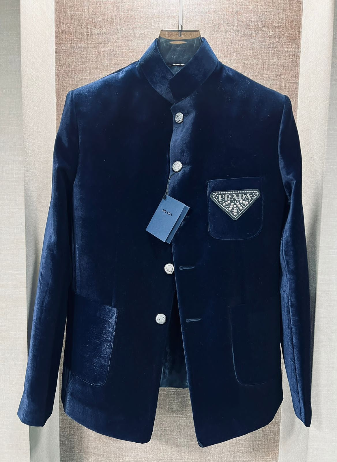 PRADA EXCLUSIVE HIGH END VELVET BLAZERS FOR MEN