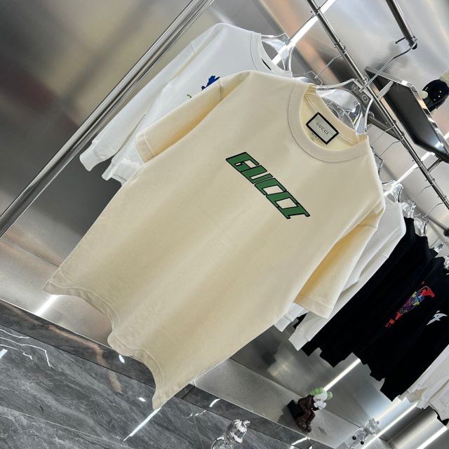 GUCCI || BASIC LOGO PRINT OVERSIZE T-SHIRT