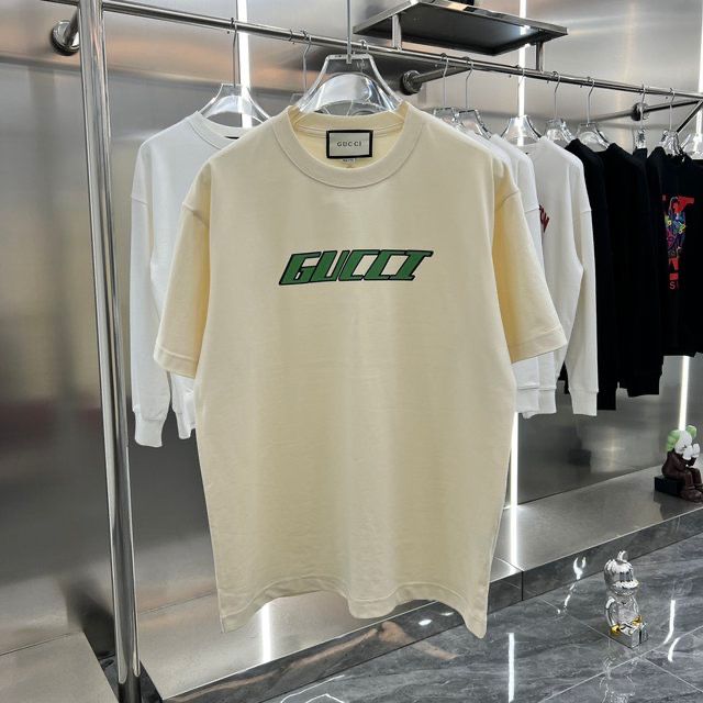 GUCCI || BASIC LOGO PRINT OVERSIZE T-SHIRT