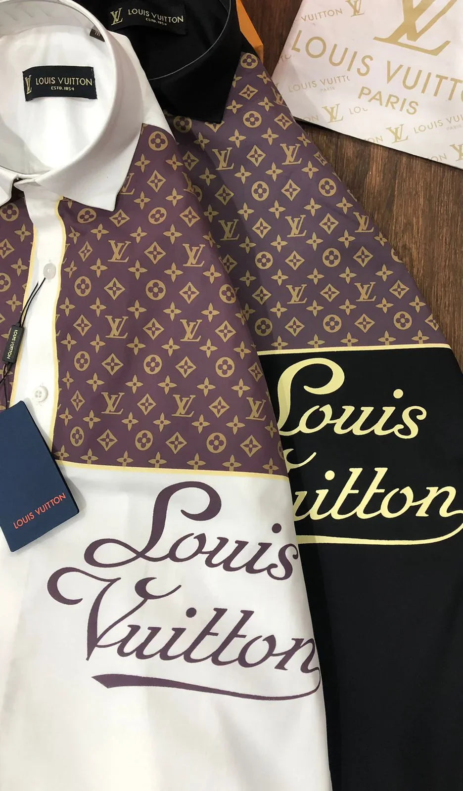 LOUIS VUITTON || Men’s LV All New Partywear Shirts