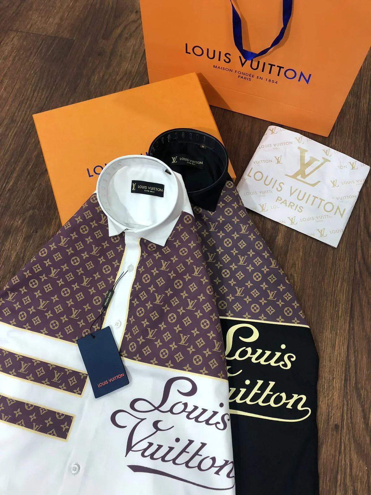 LOUIS VUITTON || Men’s LV All New Partywear Shirts